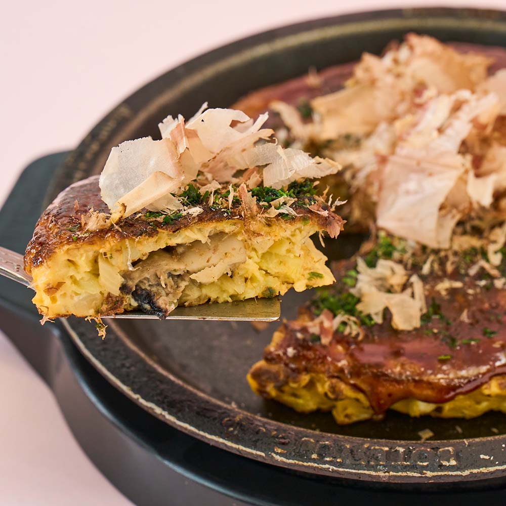 大阪道頓堀 ぼてぢゅうのメニュー「牡蠣のお好み焼」のイメージ画像2