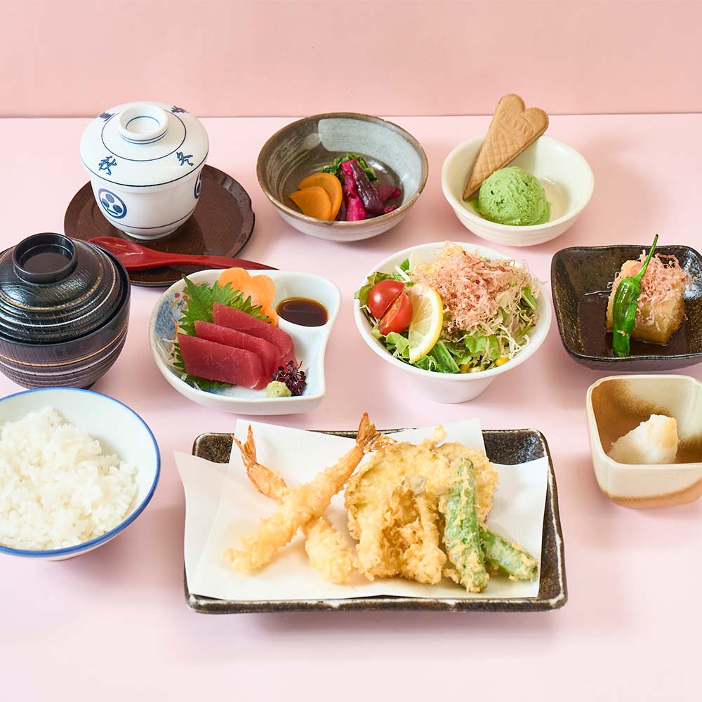 銀座ハゲ天のメニュー「レディース 彩こーす」のイメージ画像1