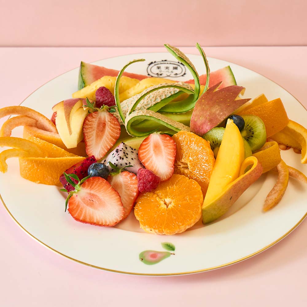 果実園リーベルのメニュー「フルーツサラダ」のイメージ画像1