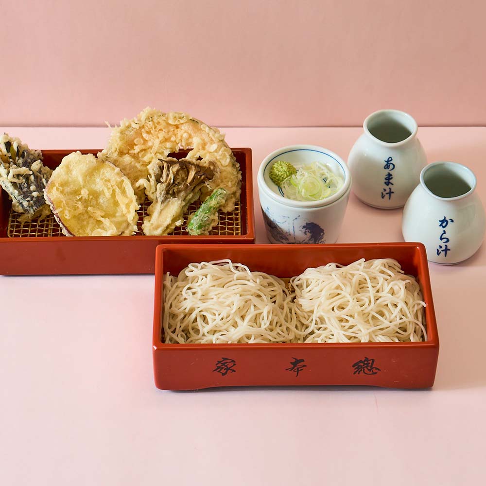 永坂更科 布屋太兵衛のメニュー「野菜天御前」のイメージ画像1