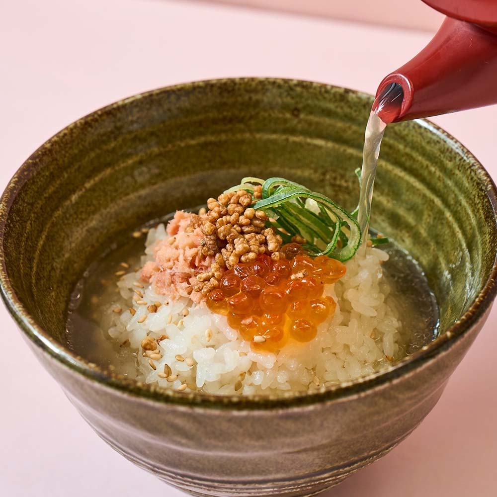 鯛塩そば 灯花のメニュー「特製鯛塩らぁ麺＋鮭といくら親子お茶漬けセット」のイメージ画像2