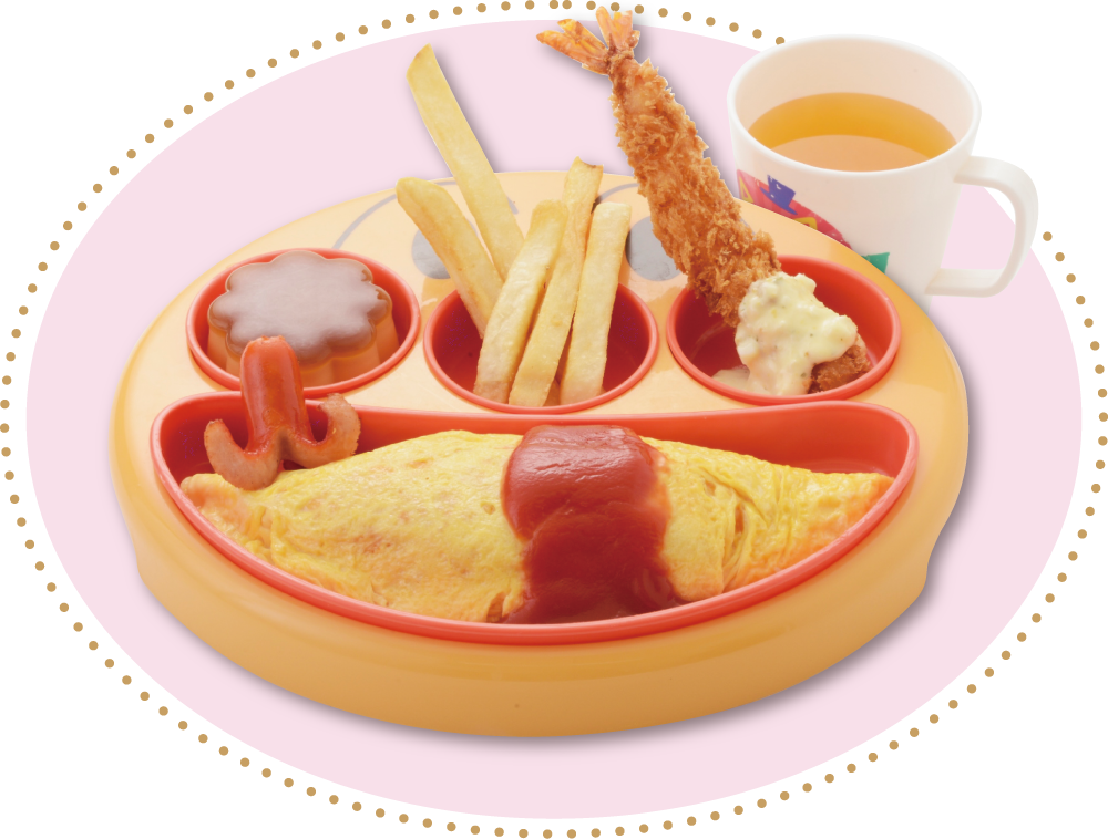 66ダイニング六本木六丁目食堂のメニュー「お子様ランチ」のイメージ画像