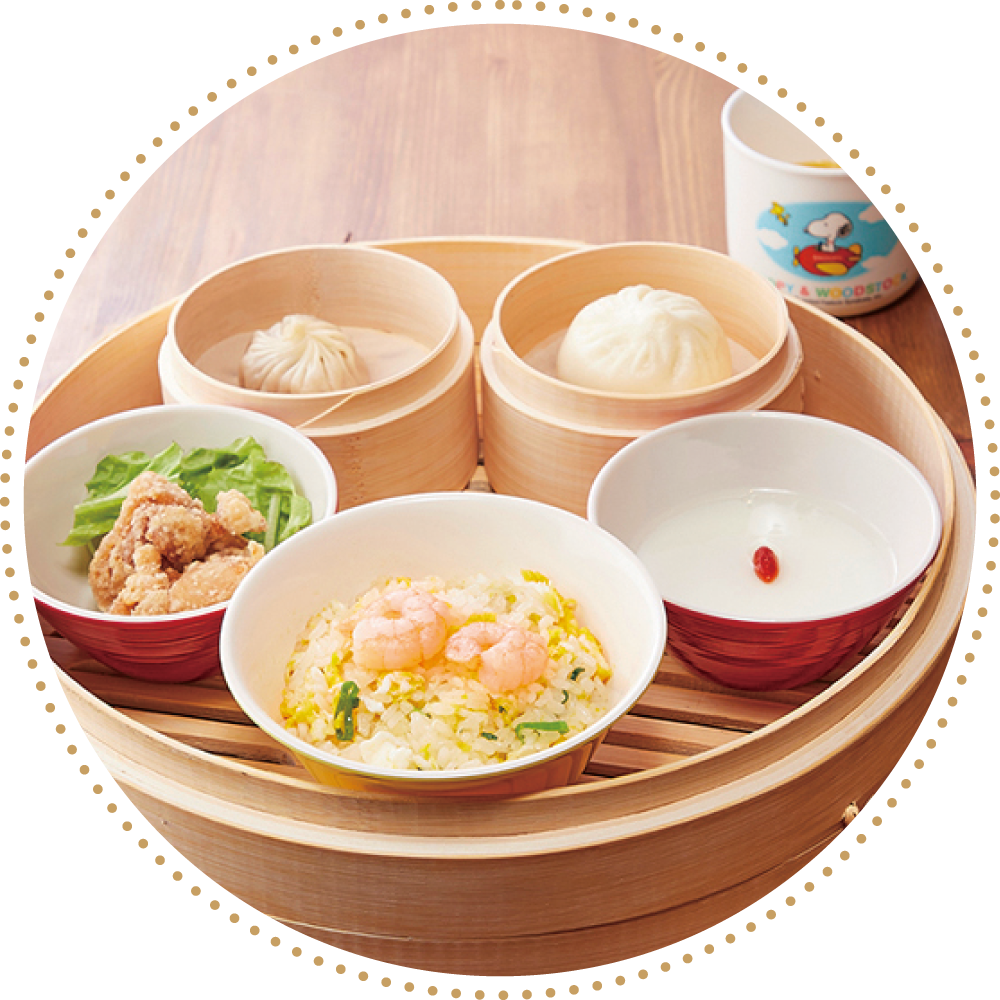 ディンタイフォンのメニュー「お子様チャーハンセット」のイメージ画像