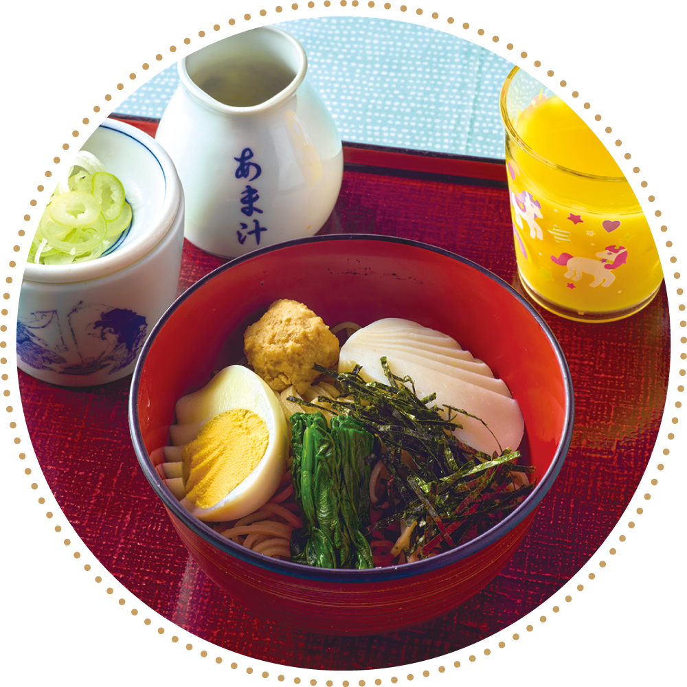 永坂更科 布屋太兵衛のメニュー「お子様そば」のイメージ画像