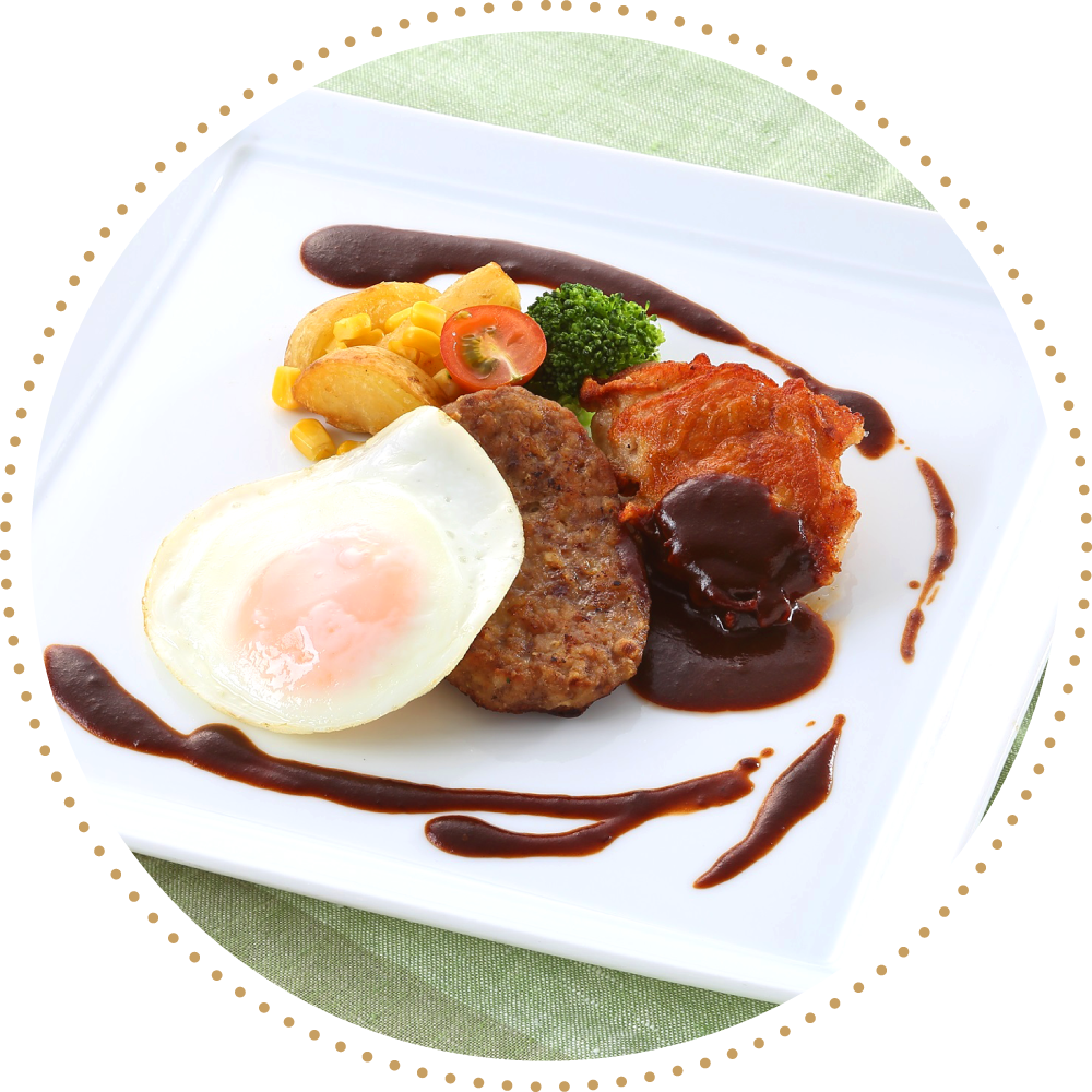 ベーカリーレストランサンマルクのメニュー「お子さまプレート」のイメージ画像