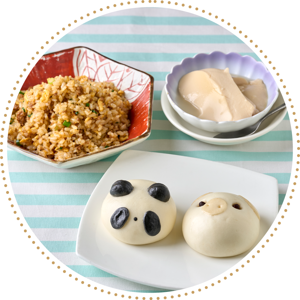 四川飯店のメニュー「お子様チャーハンセット」のイメージ画像