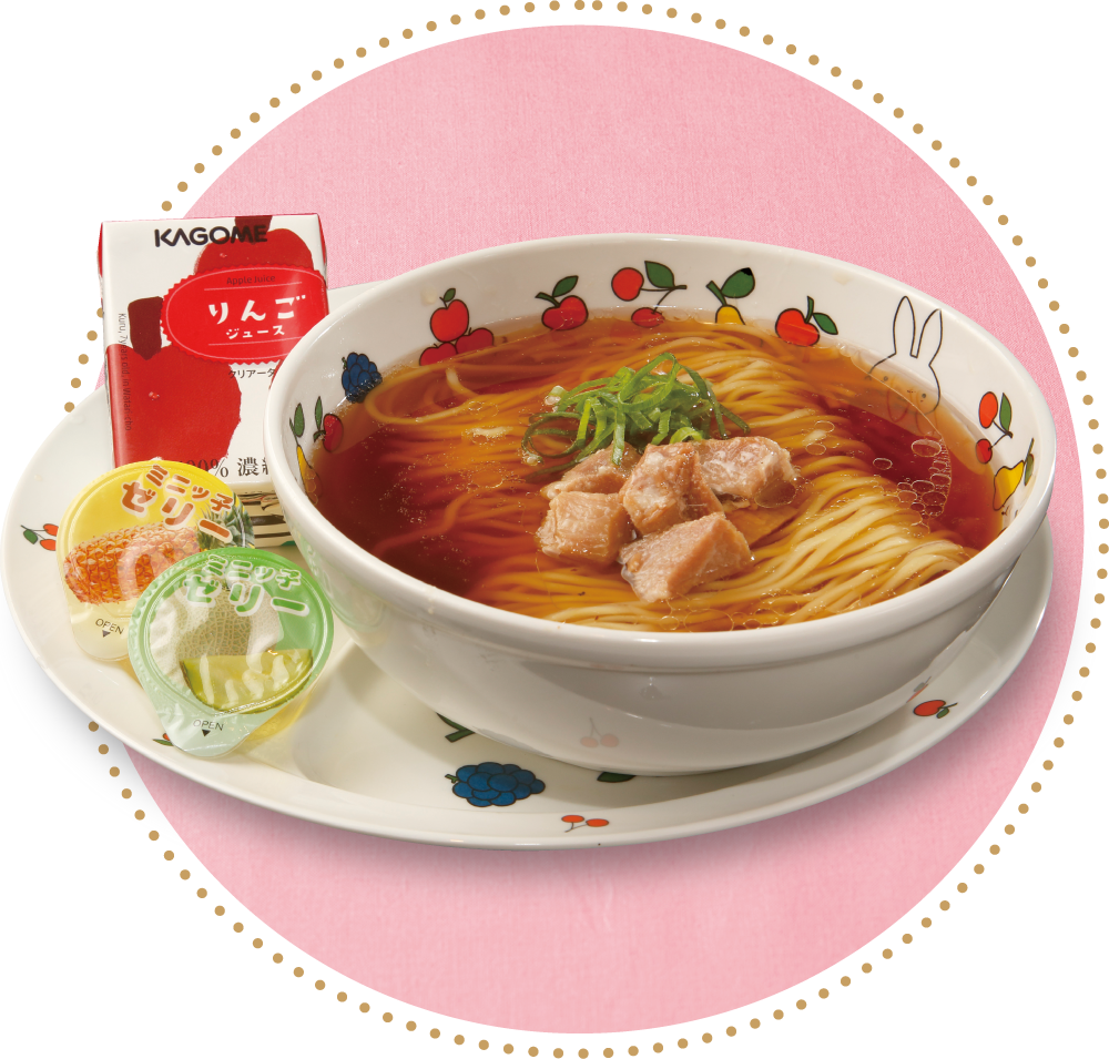 鯛塩そば 灯花のメニュー「お子様セット」のイメージ画像