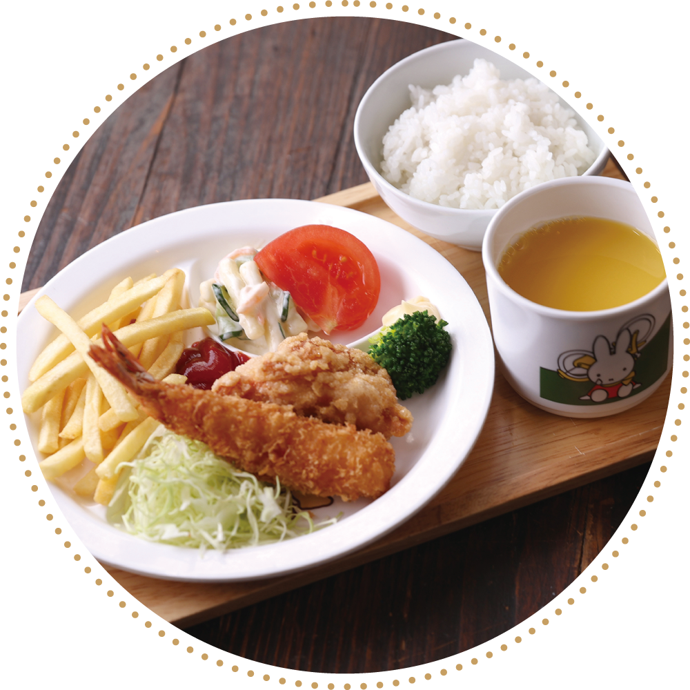 寅福のメニュー「キッズプレート」のイメージ画像