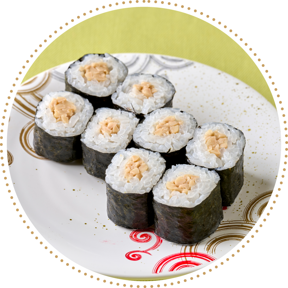 回転寿し トリトンのメニュー「納豆巻き」のイメージ画像