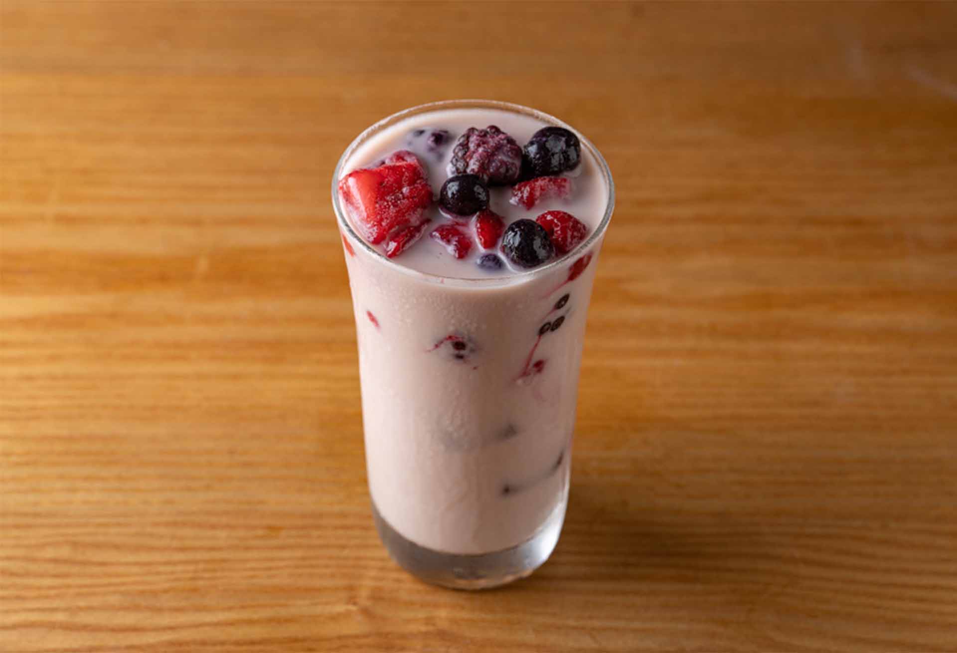 ぶどう＆べリー酢オーツミルクメニューのイメージ1