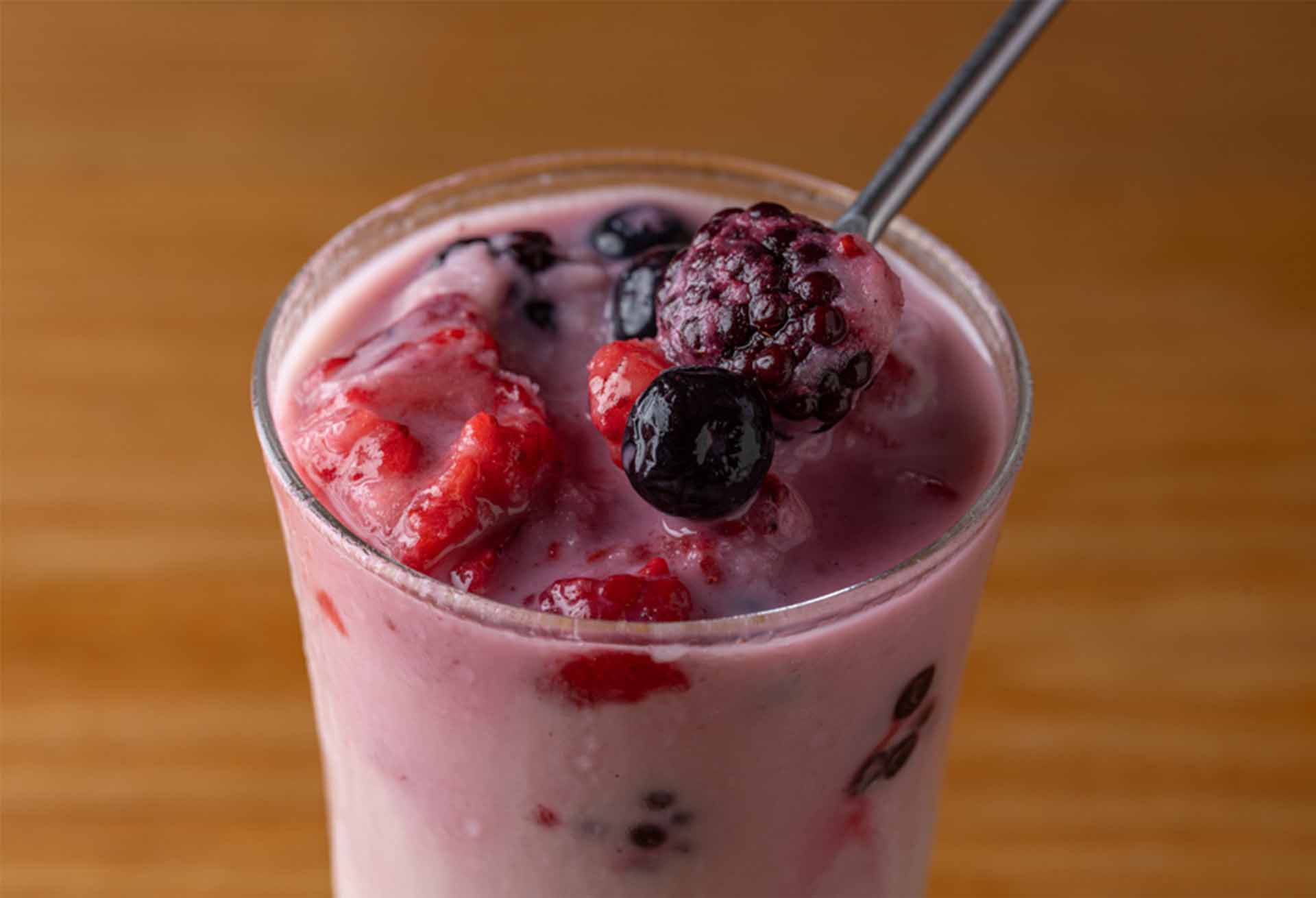 ぶどう＆べリー酢オーツミルクメニューのイメージ2