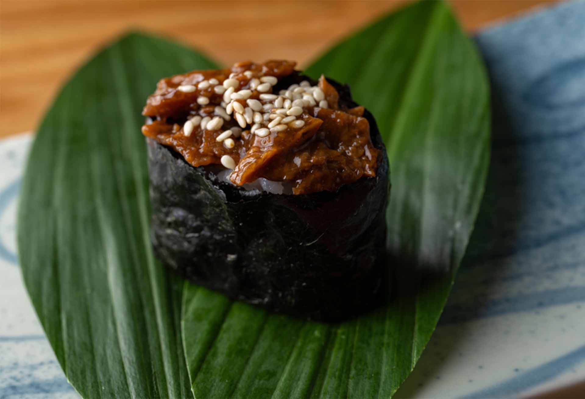 大豆ミートのビビンバ風肉寿司メニューのイメージ2