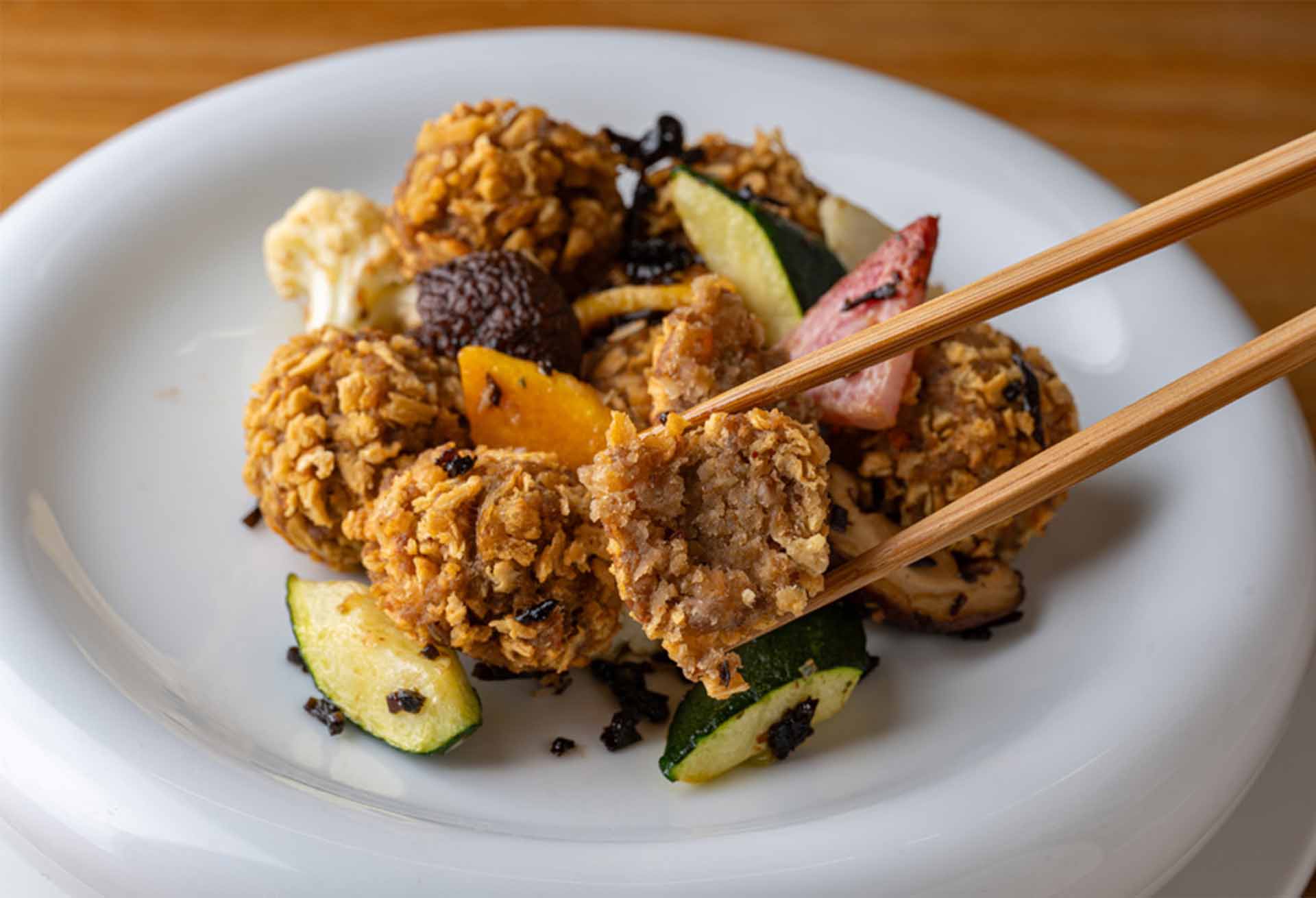 彩々蒜香牛肉粒メニューのイメージ2