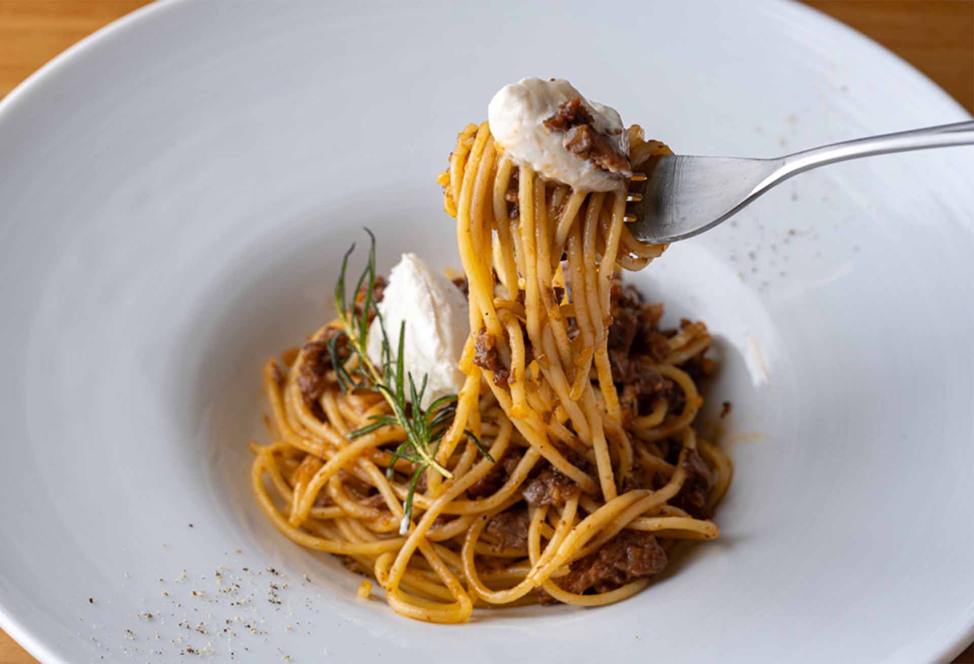 野菜のボローニャ風ラグーソースメニューのイメージ1