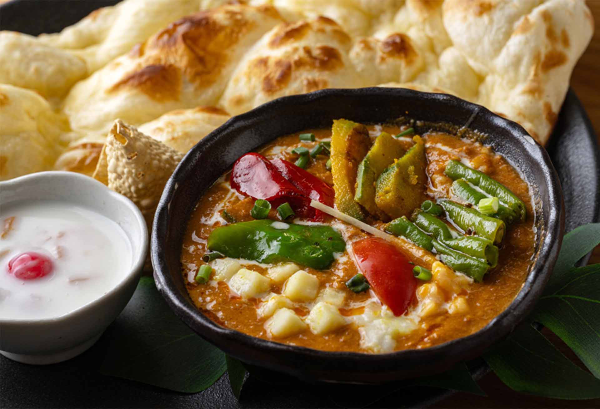 パンプキンといんげんとキーマと3種のチーズカレーメニューのイメージ3