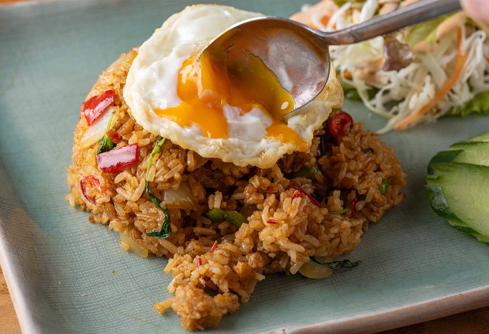 大豆ミートのガパオチャーハンメニューのイメージ1