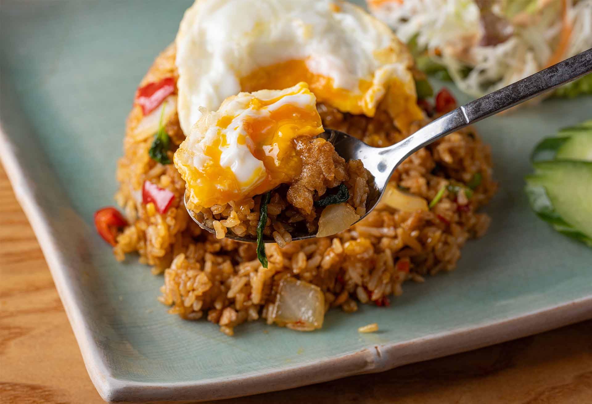 大豆ミートのガパオチャーハンメニューのイメージ2