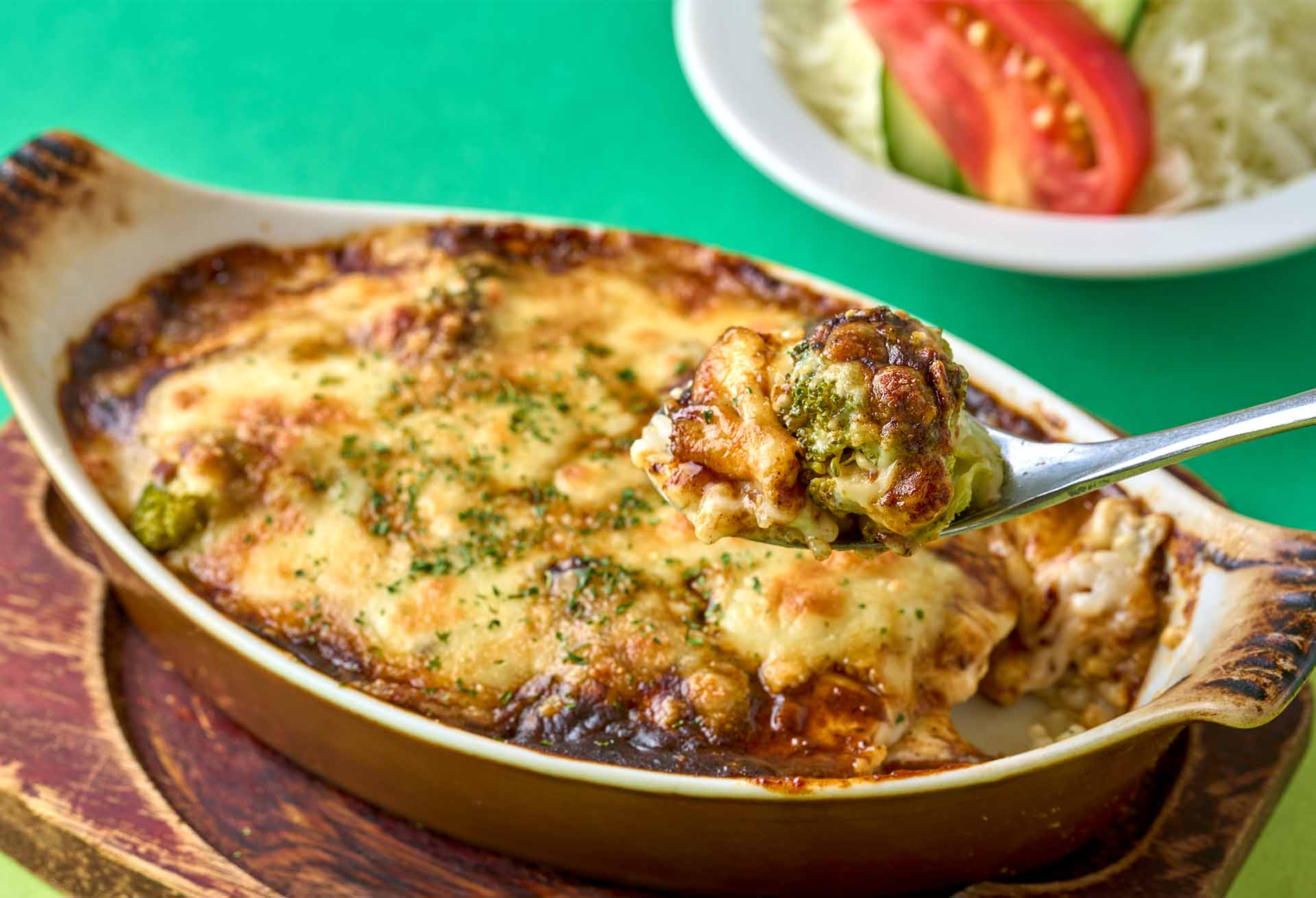 「鮭とブロッコリーのドリア（サラダ付）」メニューのイメージ2