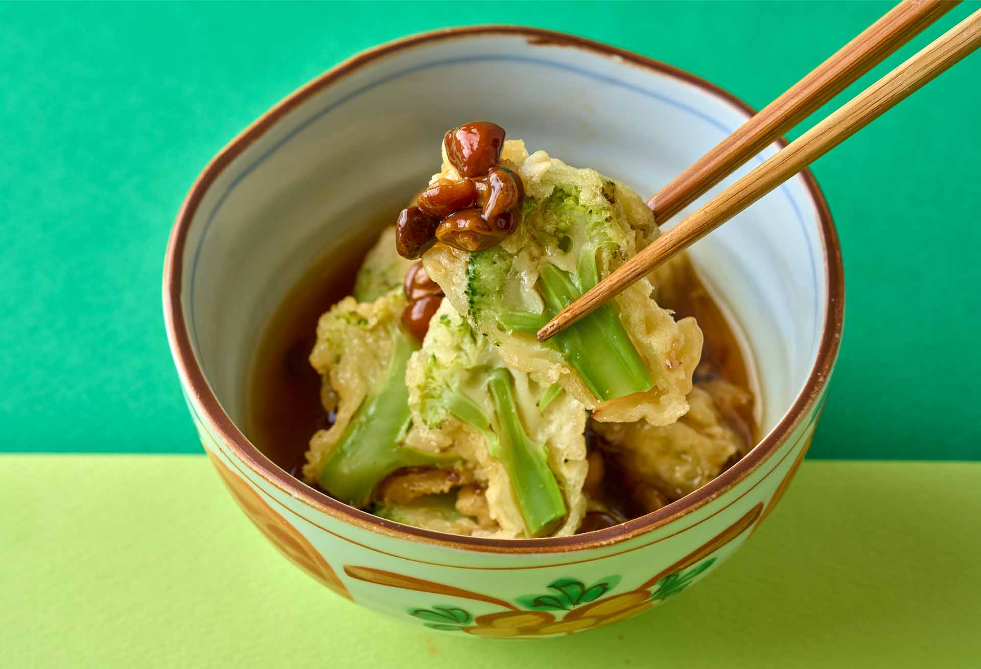 「ブロッコリー天なめこあんかけ」メニューのイメージ2