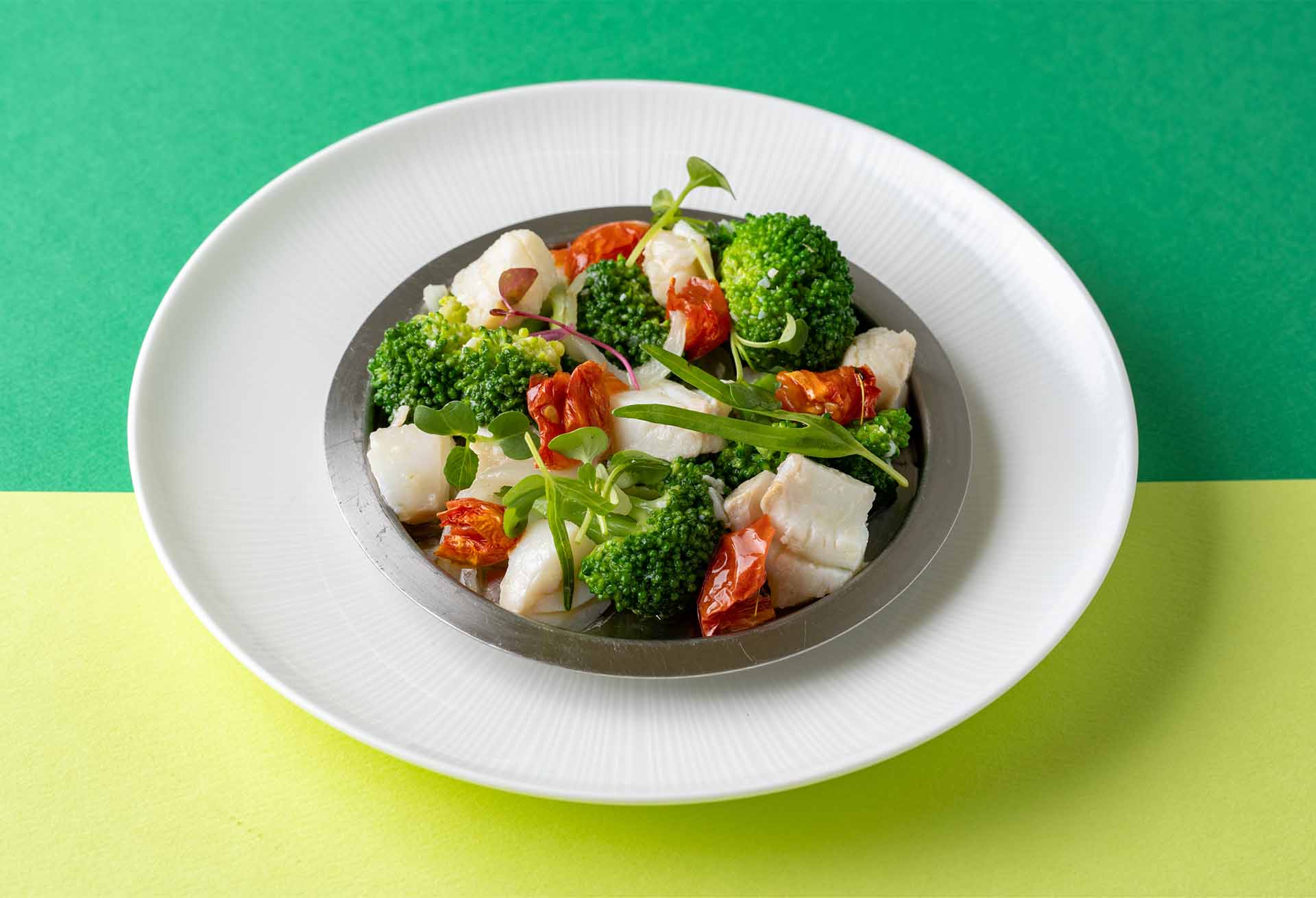 「たらとブロッコリーのマリネ～シェリービネガーの香り～」メニューのイメージ1