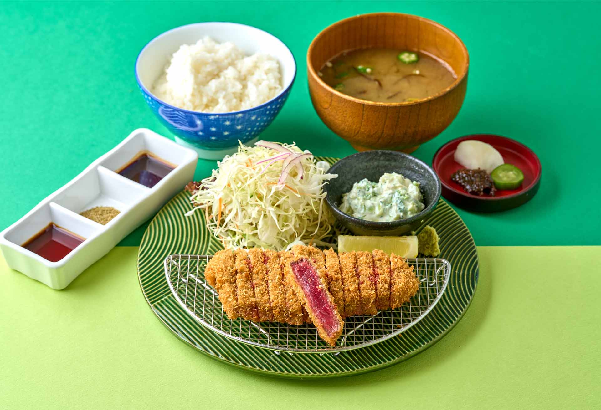 「ブロッコリーとわさびのクリーミーソース」メニューのイメージ1