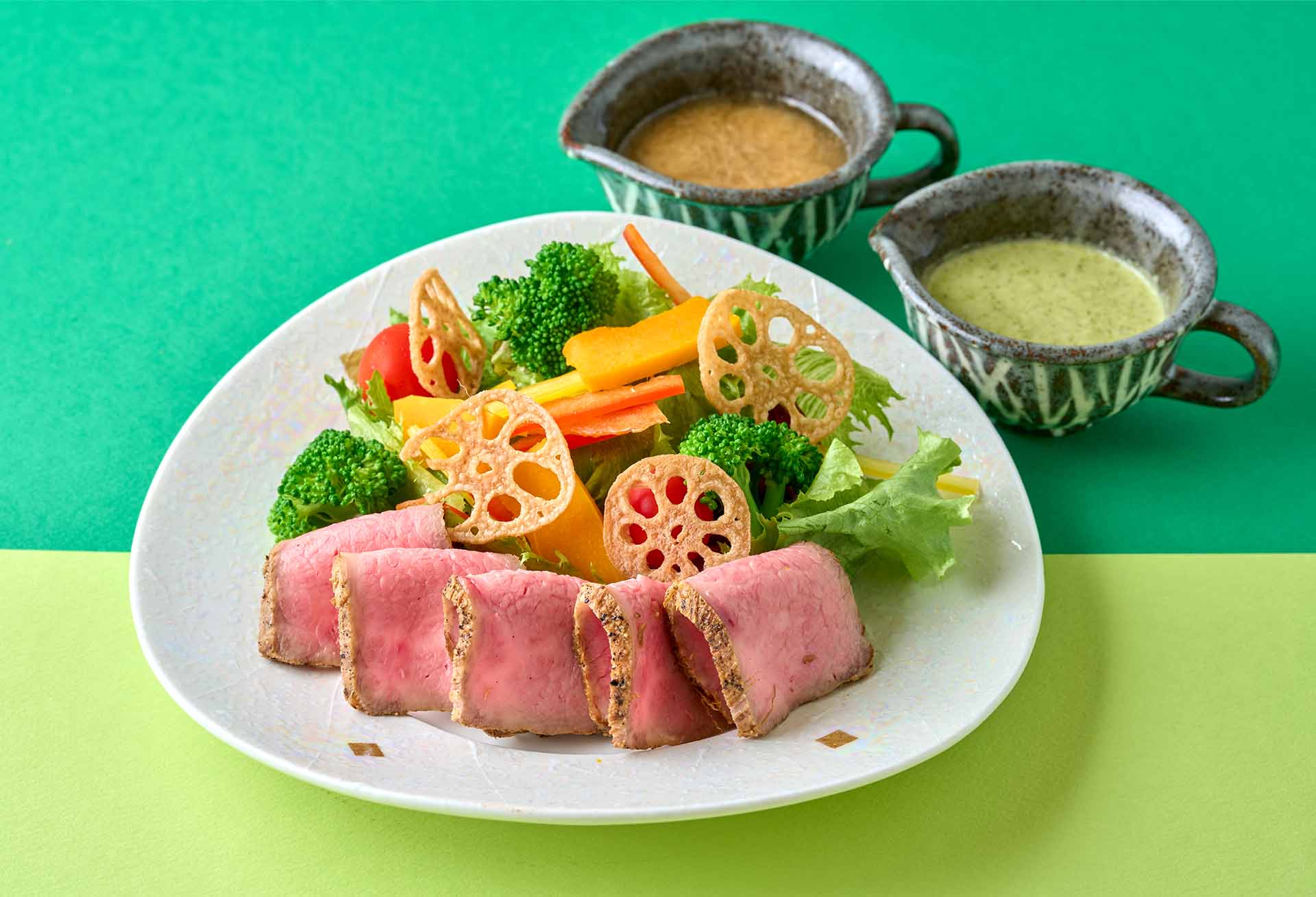 「ローストビーフサラダ」メニューのイメージ1