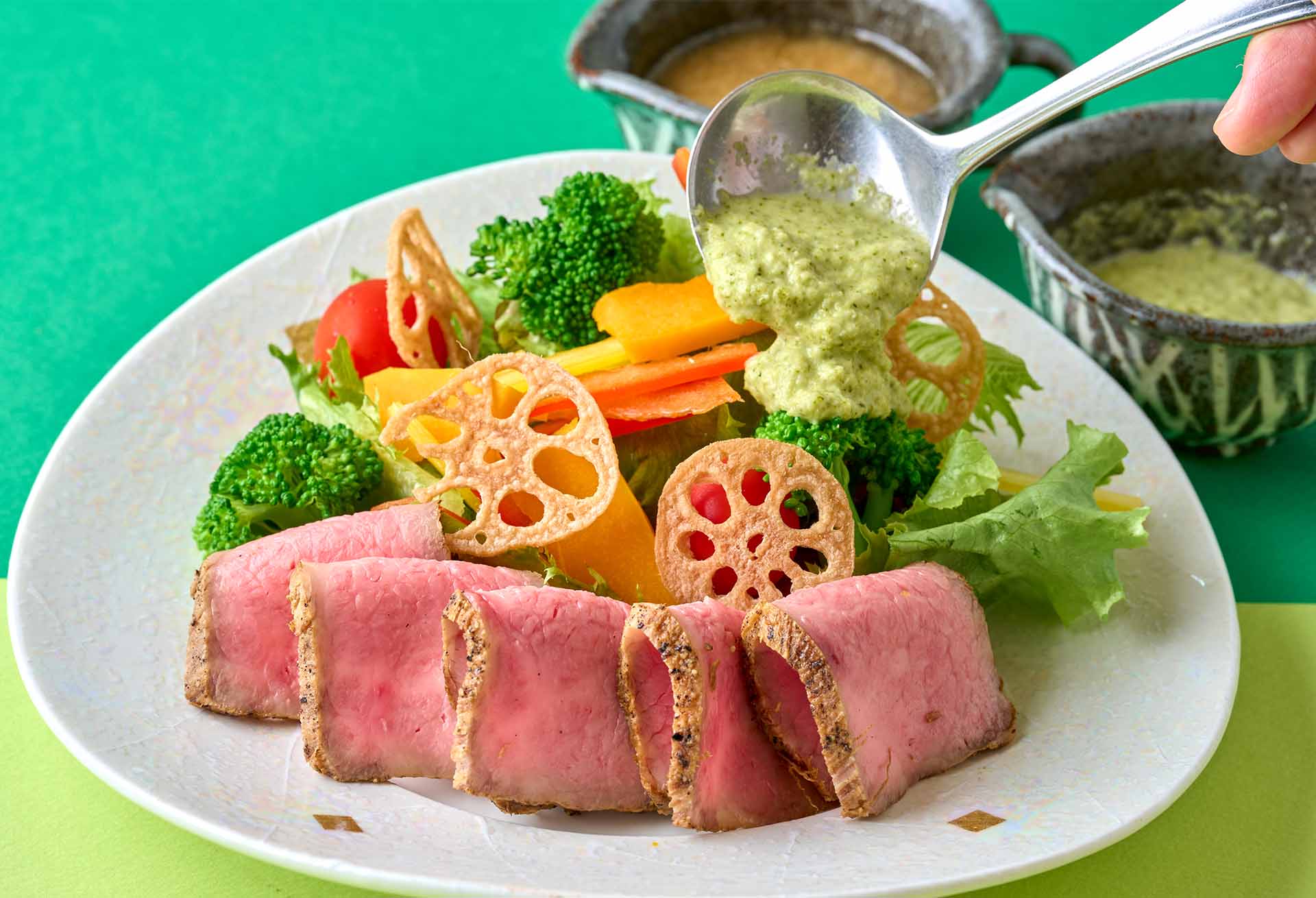 「ローストビーフサラダ」メニューのイメージ2