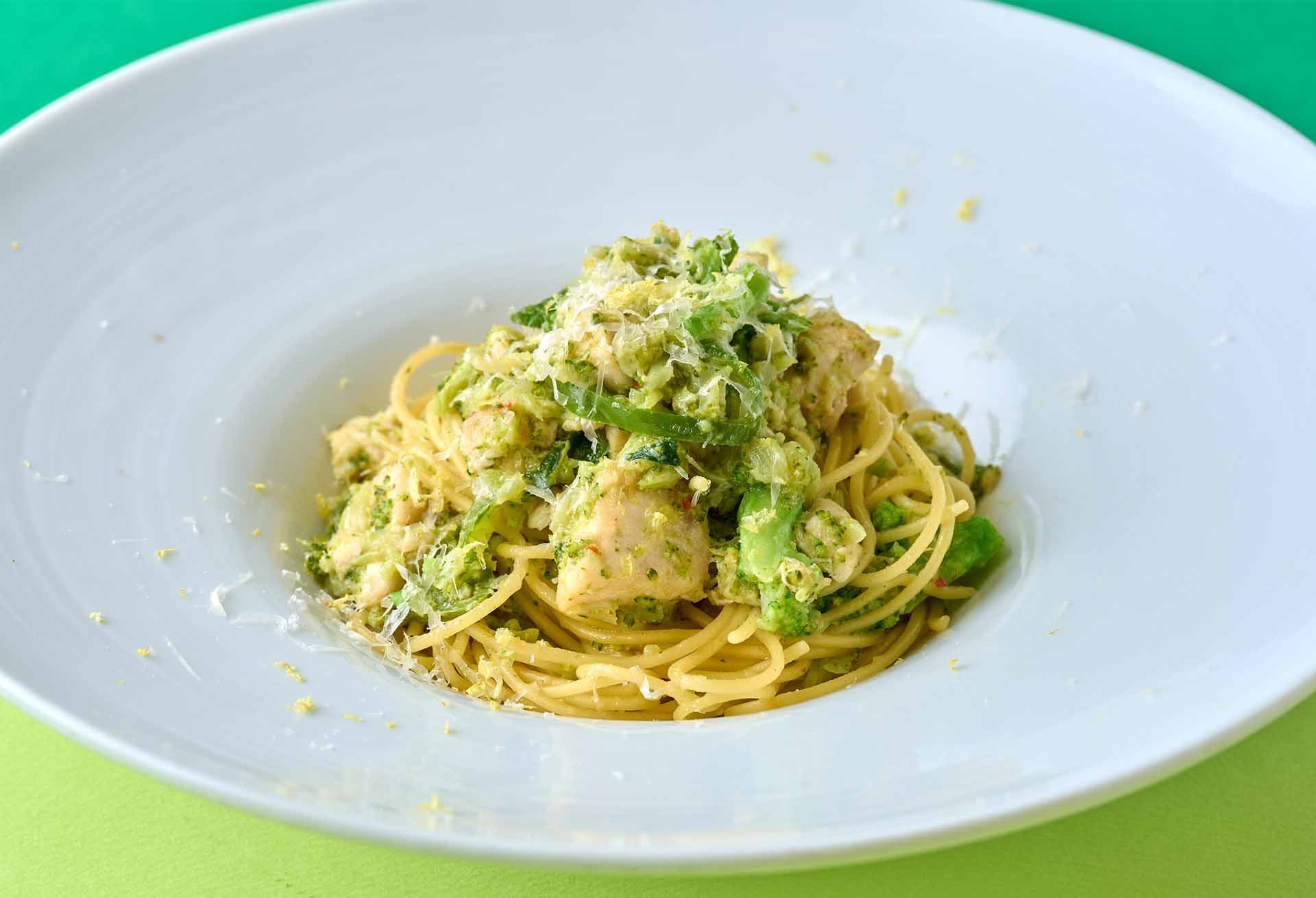 「メカジキのコンフィとブロッコリーのプーリア風」メニューのイメージ1