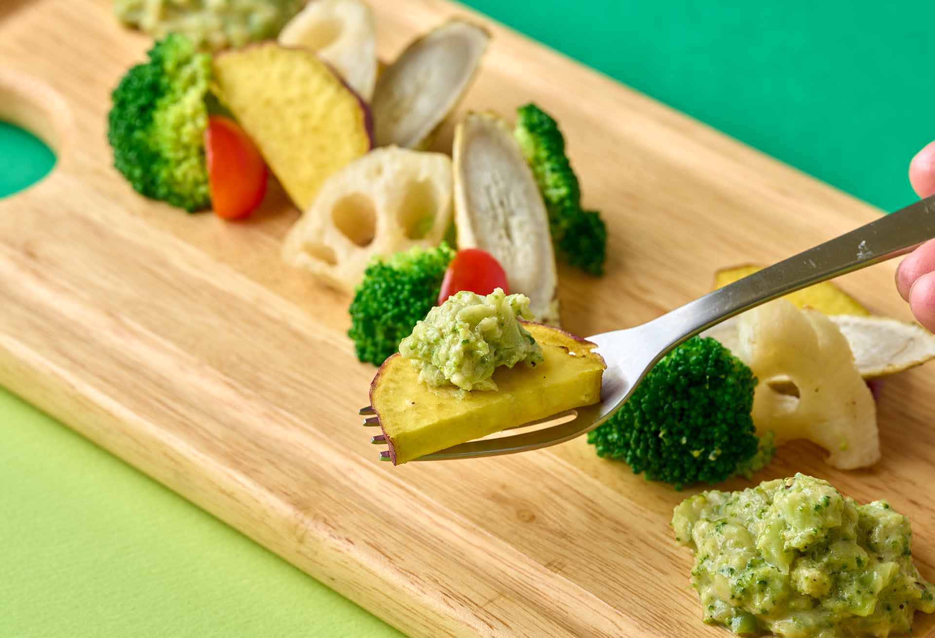 「ブロッコリーのチーズソースディップ」メニューのイメージ2