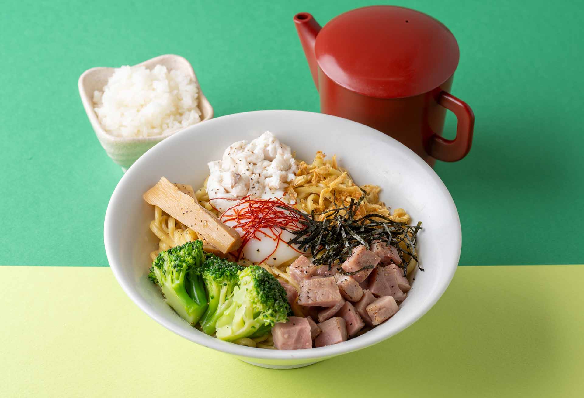 「ブロッコリーと真鯛まぜそば」メニューのイメージ1